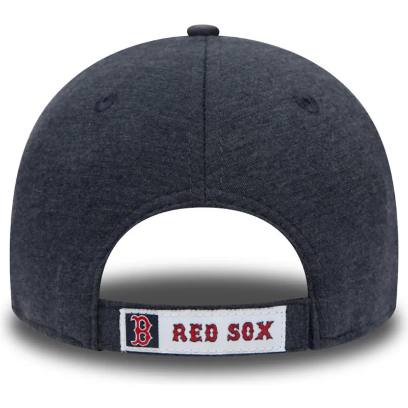 Gorra curva azul marino ajustable 9FORTY The League de Boston Red