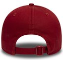 gorra-curva-roja-ajustable-con-logo-negro-9forty-essential-de-new-york-yankees-mlb-de-new-era