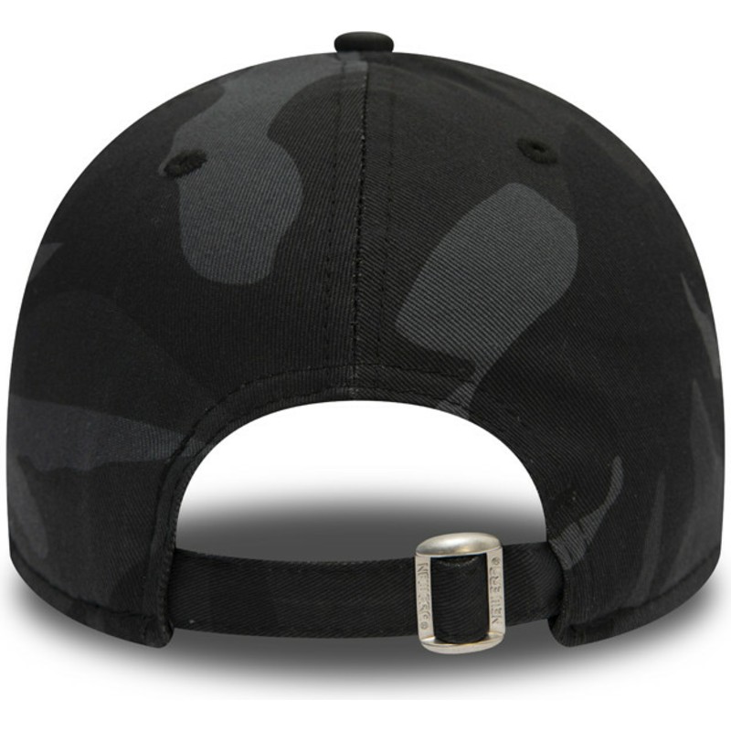 gorra-curva-camuflaje-negro-ajustable-con-logo-negro-9forty-essential-de-los-angeles-dodgers-mlb-de-new-era
