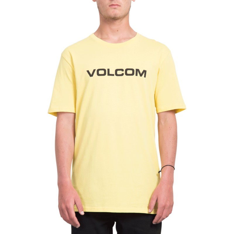 camiseta-manga-corta-amarillo-crisp-euro-yellow-de-volcom