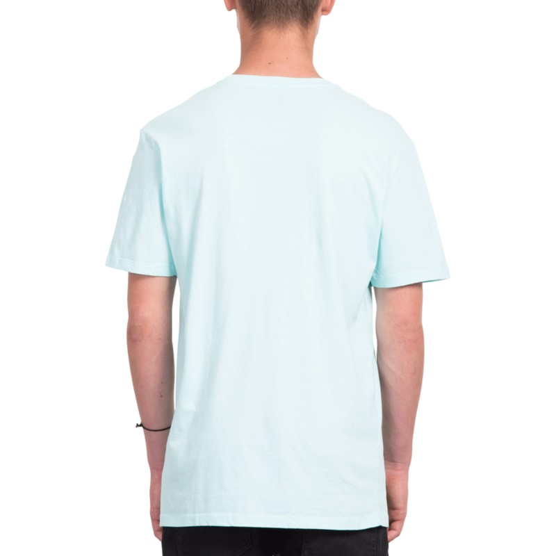 camiseta-manga-corta-azul-diagram-pale-aqua-de-volcom