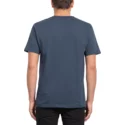 camiseta-manga-corta-azul-marino-pin-stone-indigo-de-volcom