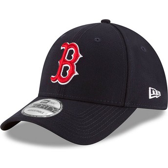 Gorra curva azul marino ajustable 9FORTY The League de Boston Red Sox MLB de New Era