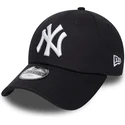 gorra-curva-negra-ajustable-con-velcro-para-nino-9forty-essential-de-new-york-yankees-mlb-de-new-era