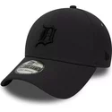 gorra-curva-negra-ajustada-con-logo-negro-39thirty-team-clean-de-detroit-tigers-mlb-de-new-era