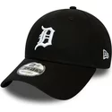 gorra-curva-negra-ajustable-9forty-league-essential-de-detroit-tigers-mlb-de-new-era