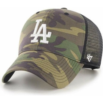 Gorra trucker camuflaje con logo blanco MVP Branson 2 de Los Angeles Dodgers MLB de 47 Brand