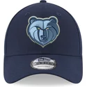 gorra-curva-azul-ajustable-9forty-the-league-de-memphis-grizzlies-nba-de-new-era