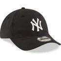 gorra-curva-negra-ajustable-9twenty-nylon-packable-de-new-york-yankees-mlb-de-new-era