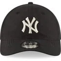 gorra-curva-negra-ajustable-9twenty-nylon-packable-de-new-york-yankees-mlb-de-new-era