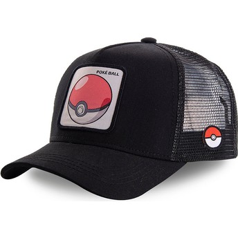 Gorra trucker negra Poké Ball POK1 Pokémon de Capslab
