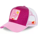gorra-trucker-rosa-purpurina-amorosita-che02-osos-amorosos-de-capslab