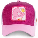gorra-trucker-rosa-purpurina-amorosita-che02-osos-amorosos-de-capslab