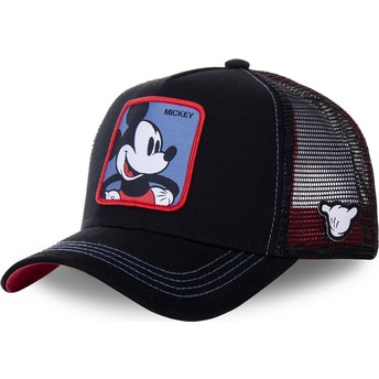 Gorra trucker negra Mickey Mouse MIC2 Disney de Capslab