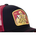 gorra-trucker-negra-y-roja-virgo-vir-saint-seiya-los-caballeros-del-zodiaco-de-capslab