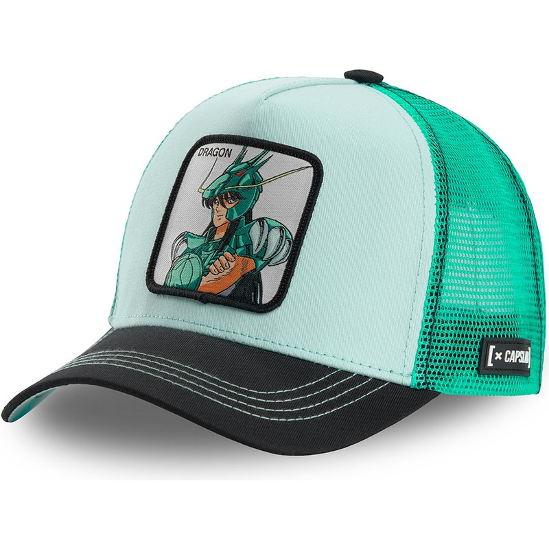Gorra trucker azul Shiryū de Dragón DRA2 Saint Seiya Los Caballeros