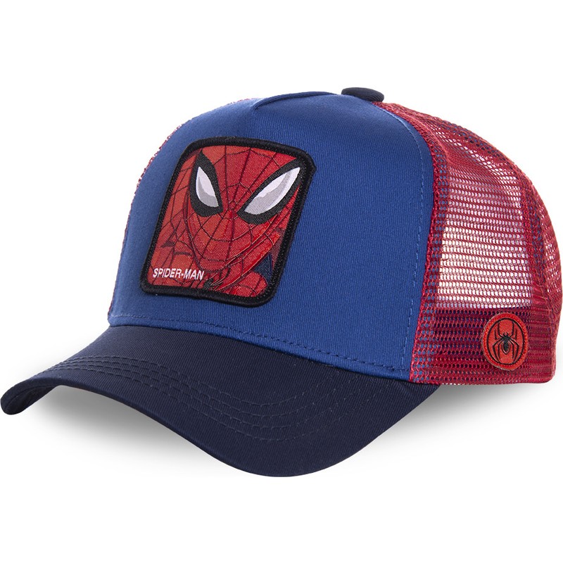 Gorra trucker azul y roja para niño Spider-Man KID_SPI1 Marvel Comics de  Capslab: 