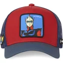 gorra-trucker-roja-y-azul-daisuke-duke-fleed-act1-ufo-robot-grendizer-de-capslab