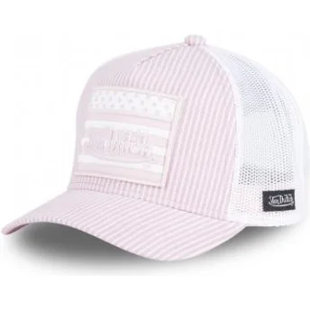 Gorra trucker rosa FLAG PS de Von Dutch