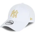 gorra-curva-blanca-ajustable-9forty-metallic-logo-de-new-york-yankees-mlb-de-new-era