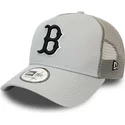 gorra-trucker-gris-con-logo-negro-league-essential-a-frame-de-boston-red-sox-mlb-de-new-era
