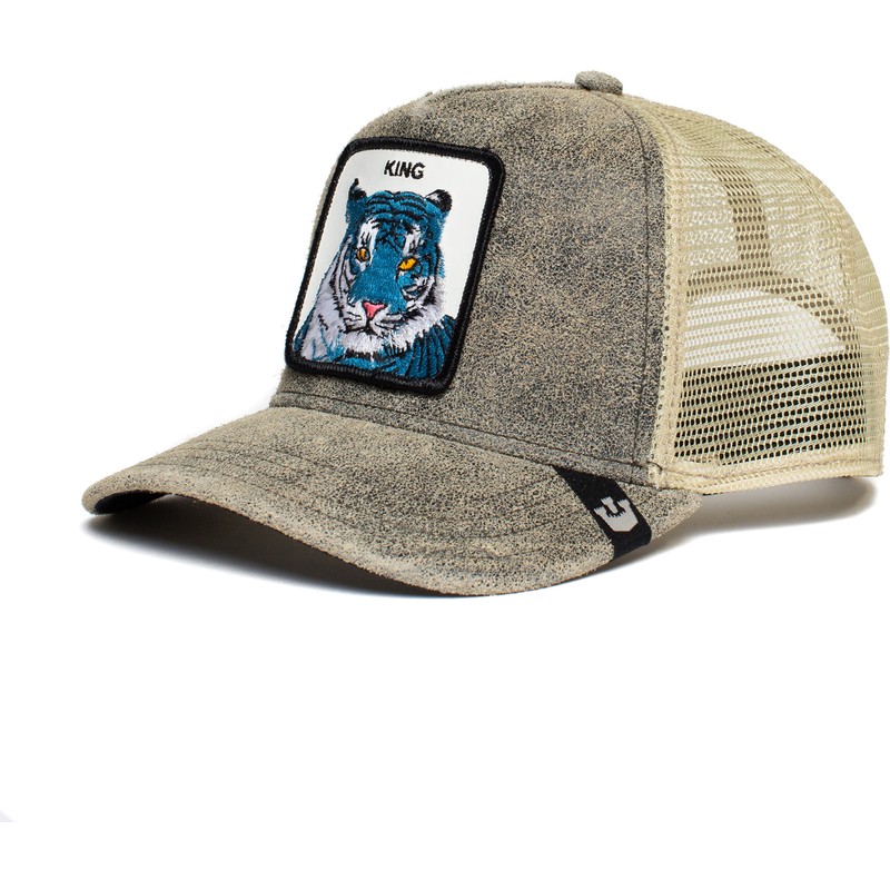 Gorra trucker gris tigre King So Exotic The Farm de Goorin Bros