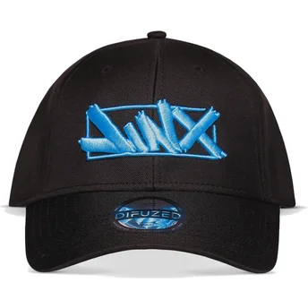 Gorra curva negra snapback Jinx League of Legends de Difuzed