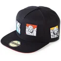 gorra-plana-negra-snapback-retro-avengers-marvel-comics-de-difuzed