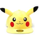 gorra-plana-amarilla-snapback-pikachu-plush-pokemon-de-difuzed