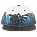 gorra-plana-verde-blanca-y-negra-snapback-trifuerza-green-forest-the-legend-of-zelda-de-difuzed
