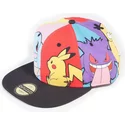 gorra-plana-multicolor-snapback-pikachu-squirtle-gengar-psyduck-jigglypuff-multi-pop-art-pokemon-de-difuzed