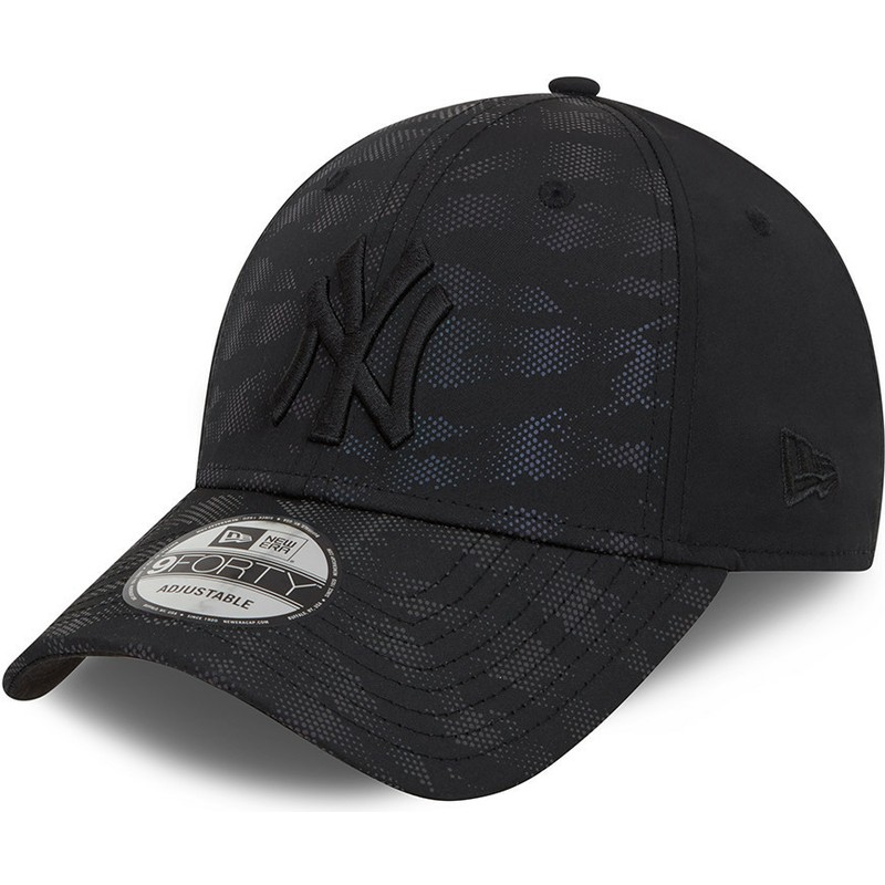curva negra ajustable Reflective de New York Yankees MLB de New Era: Caphunters.es