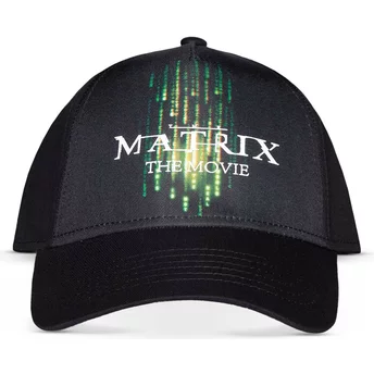 Gorra curva negra snapback The Matrix 4 de Difuzed