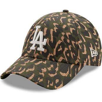 Gorra curva camuflaje ajustable 9FORTY All Over Camo de Los Angeles Dodgers MLB de New Era