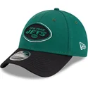 gorra-curva-verde-y-negra-snapback-9forty-stretch-snap-sideline-road-de-new-york-jets-nfl-de-new-era