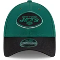 gorra-curva-verde-y-negra-snapback-9forty-stretch-snap-sideline-road-de-new-york-jets-nfl-de-new-era