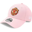 gorra-curva-rosa-ajustable-para-nino-9forty-de-manchester-united-football-club-premier-league-de-new-era