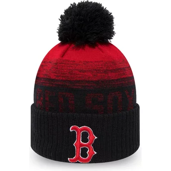 Gorro rojo y azul marino con pompón Sport de Boston Red Sox MLB de New Era