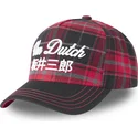 gorra-curva-roja-y-negra-ajustable-hun-de-von-dutch
