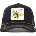 gorra-trucker-negra-abeja-queen-bee-de-goorin-bros