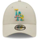 gorra-curva-gris-ajustable-9forty-camo-infill-de-los-angeles-dodgers-mlb-de-new-era