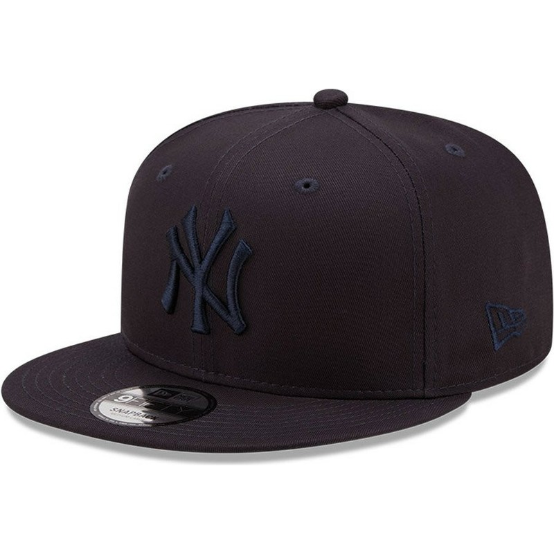 condensador distorsión Emborracharse Gorra plana azul marino snapback con logo azul marino 9FIFTY League  Essential de New York Yankees MLB de New Era: Caphunters.es