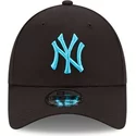 gorra-curva-negra-ajustable-con-logo-azul-9forty-neon-pack-de-new-york-yankees-mlb-de-new-era
