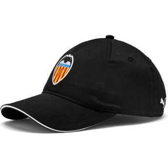 Gorra curva negra ajustable Training de Valencia CF LFP de Puma