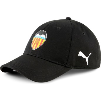 Gorra curva negra snapback Team de Valencia CF LFP de Puma