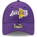 gorra-curva-violeta-ajustable-9forty-washed-pack-split-logo-de-los-angeles-lakers-nba-de-new-era