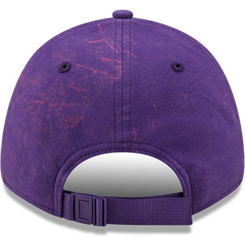 gorra-curva-violeta-ajustable-9forty-washed-pack-split-logo-de-los-angeles-lakers-nba-de-new-era