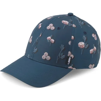 Gorra curva azul ajustable Academy de Puma