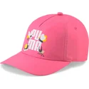 gorra-curva-rosa-ajustable-para-nino-small-world-de-puma