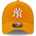gorra-trucker-naranja-a-frame-tonal-mesh-de-new-york-yankees-mlb-de-new-era